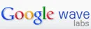 Le logo officiel de Google Wave, le service lancé en 2009 et fermé quinze mois plus tard