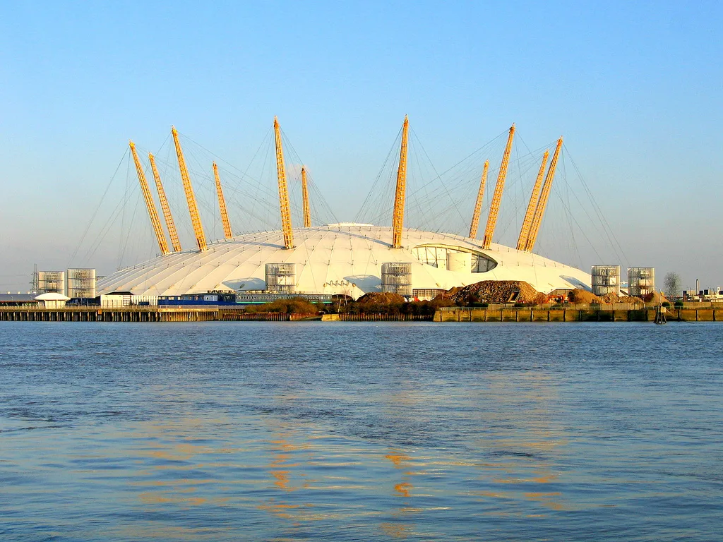 Le Millennium Dome à Greenwich, Londres