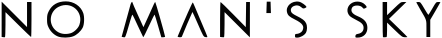 Le logo du jeu vidéo No Man’s Sky
