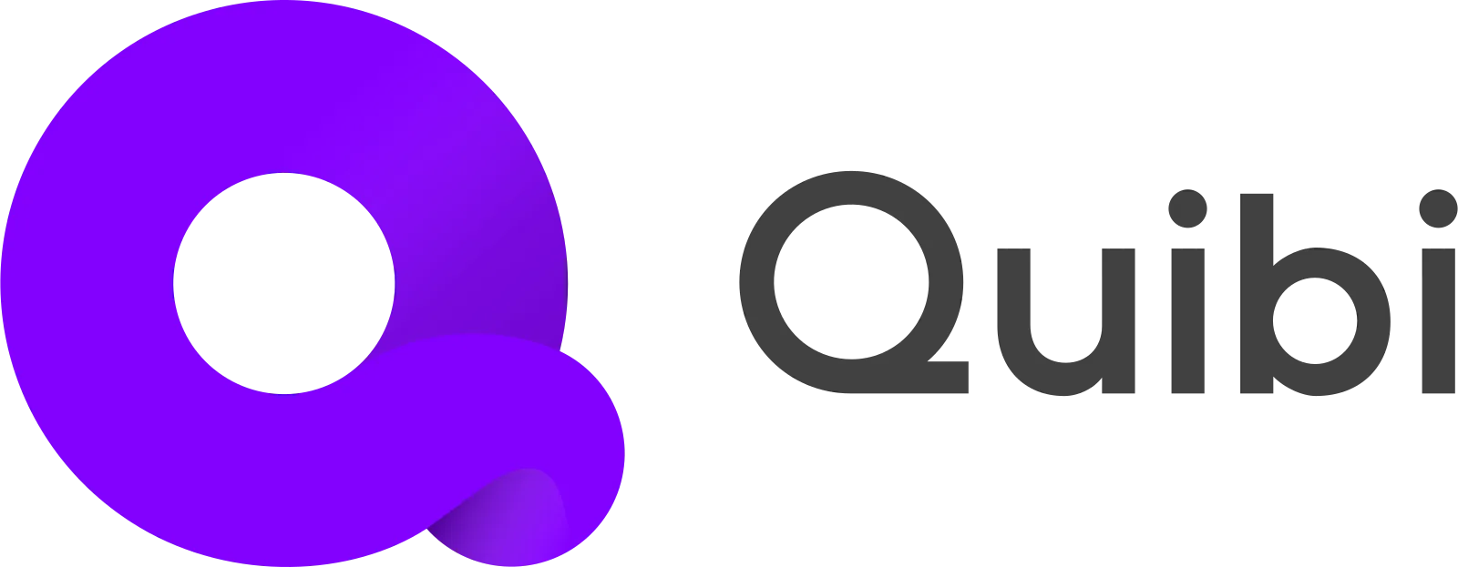 Le logo de Quibi, la plateforme de streaming disparue six mois après son lancement